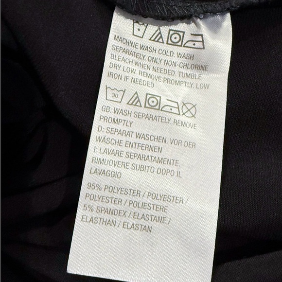 Susan Graver Black Liquid Knit Maxi Dress Gold Snap Side Slit LP Large Petite - Picture 9 of 9